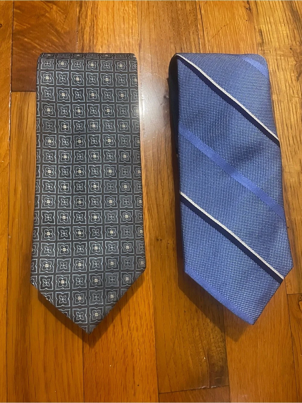 $296 2 Brooks Brothers Embroidered 100% Italian Silk Ties
